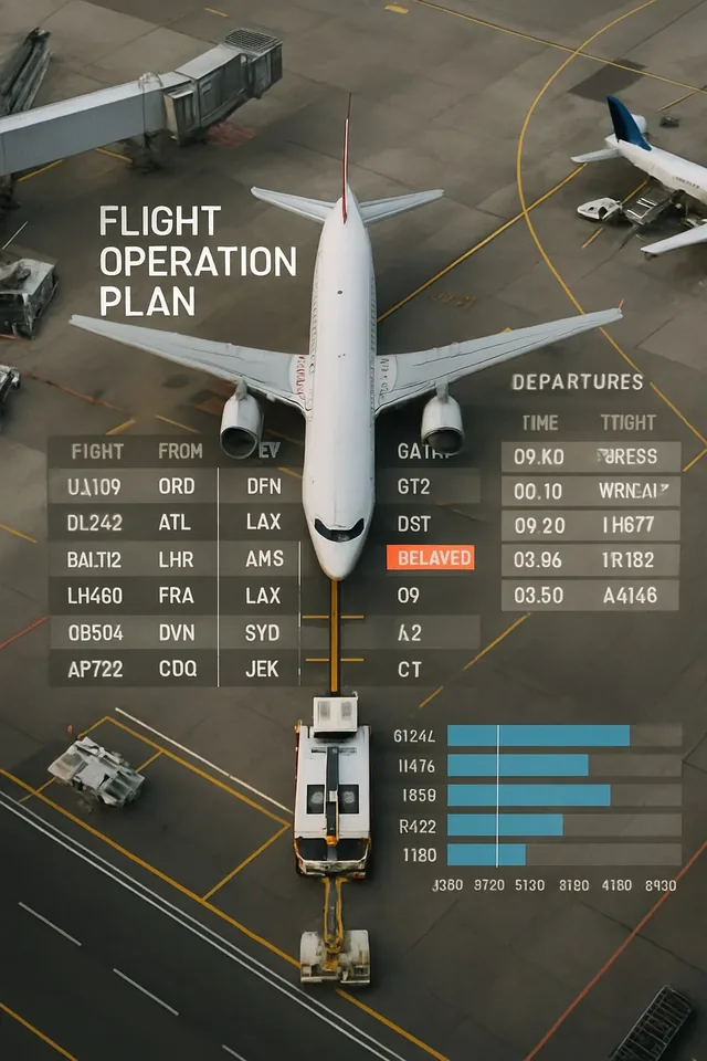 Airline and airport operations planning